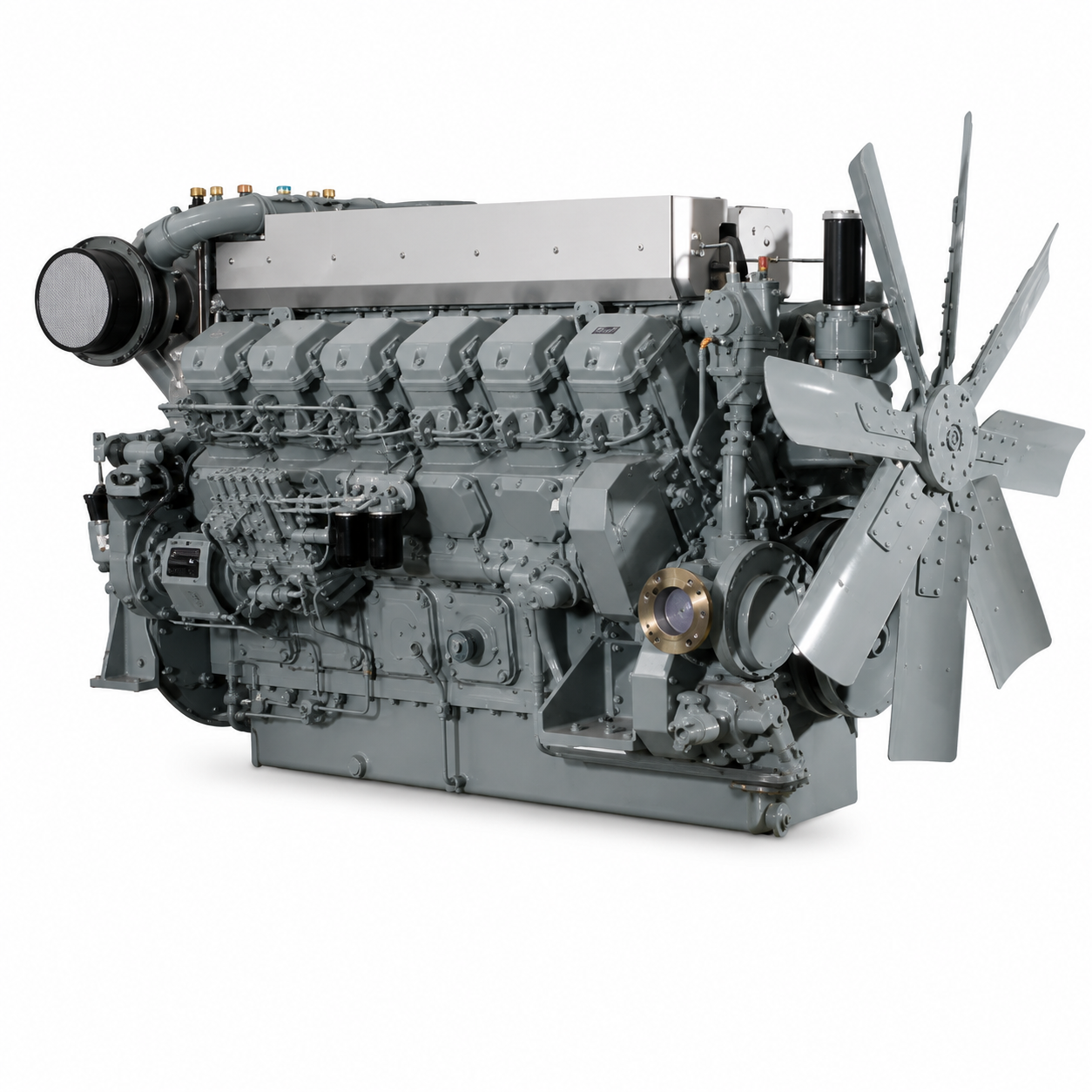 АД-1000 с двигателем Mitsubishi S12R-PTA